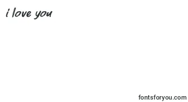 parkway lush font – I Love You Fonts